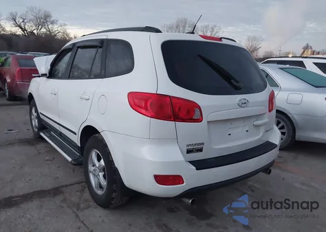 2008 Hyundai Santa Fe Gls z USA, uszkodzony, nr VIN 5NMSG13D78H134251
